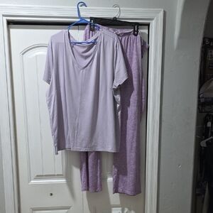 Eddie Bauer Light Purple Pajama Set